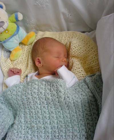 Printing Pag
e Learn To Crochet a Baby Blanket or Lapghan Free Pattern